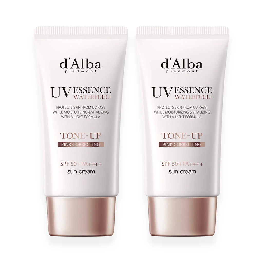 d'Alba [PINK CORRECTING] Waterfull Tone-Up Sun Cream Duo Set (50mL+50mL)