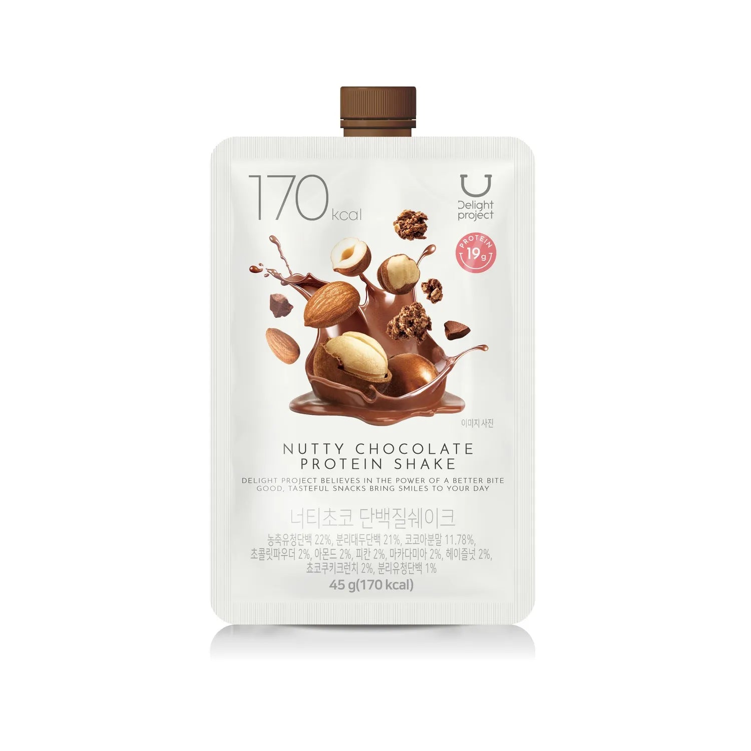 Delight project Nutty Chocolate Protein Shake
