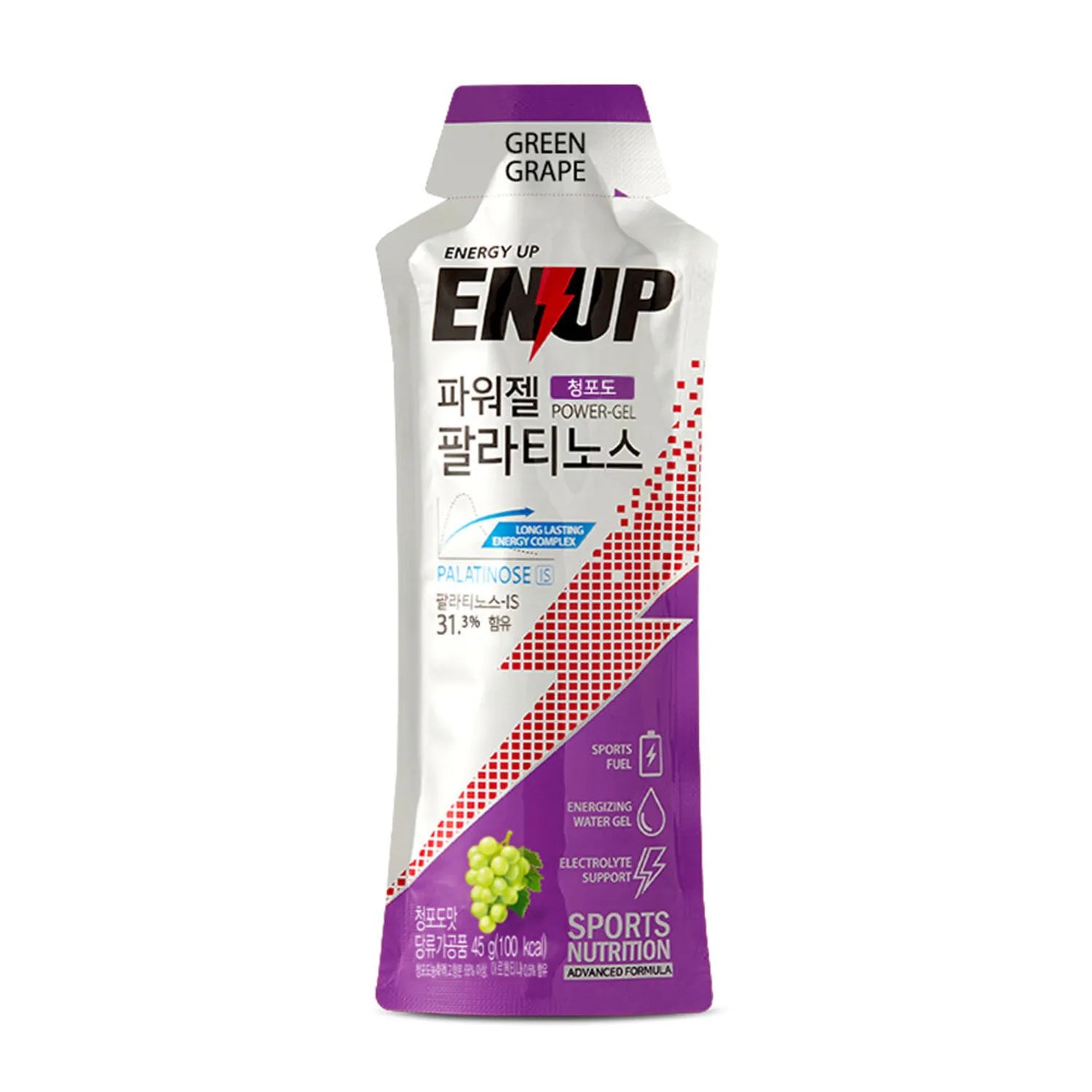 ENUP Power-Gel Palatinose #Green Grape 6 Sticks