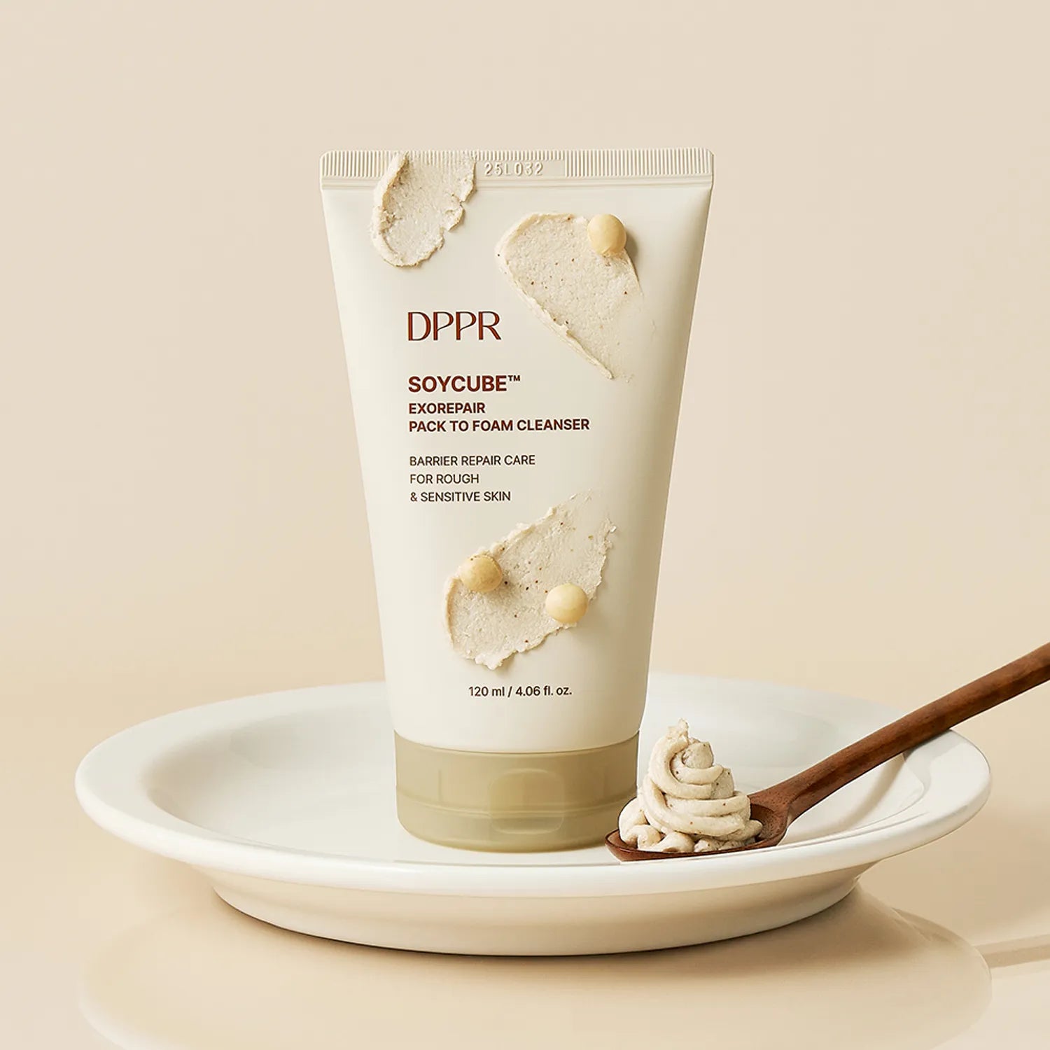 DPPR Soycube Exorepair Pack To Foam Cleanser 120ml