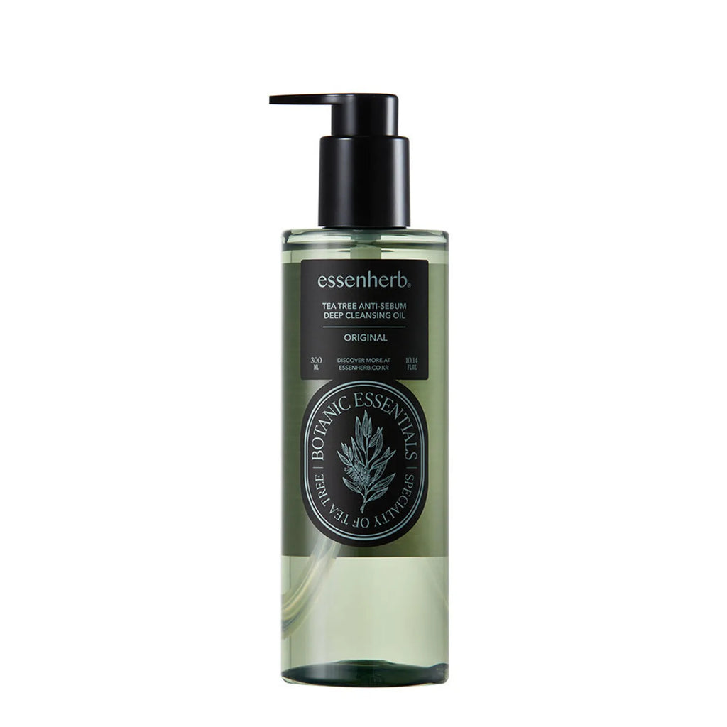 essenHERB Tea Tree Anti-Sebum Deep Cleansing Oil 300ml