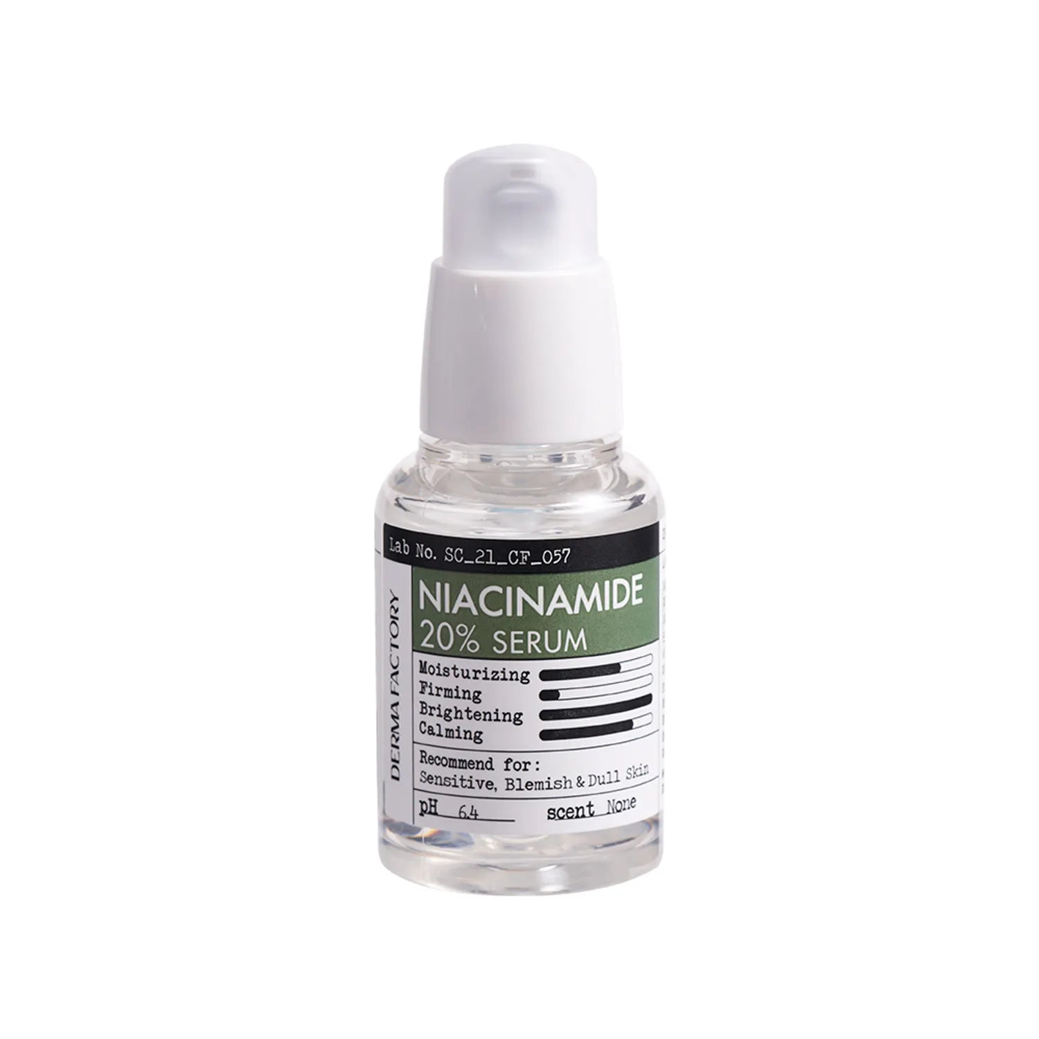 DERMA FACTORY Niacinamide 20% Serum 30ml