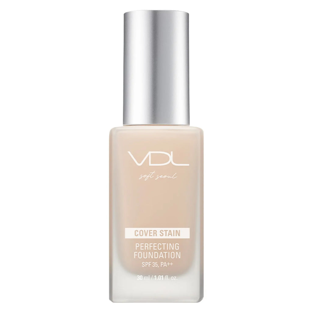[SOFT SEOUL EDITION] VDL Cover Stain Perfecting Foundation 30ml (SPF35, PA++)(+Pouch, Sticker +Rose PDRN Prep Base Mini)