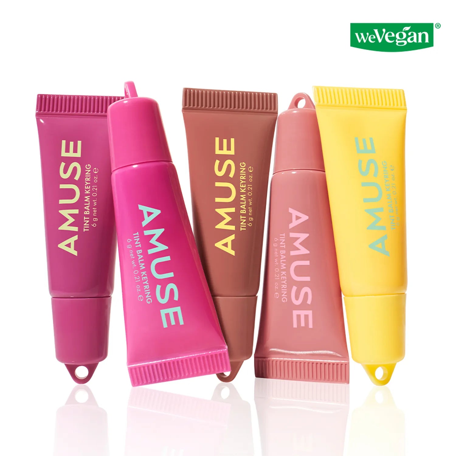 AMUSE Care/Tint Balm Keyring (10 Colors)