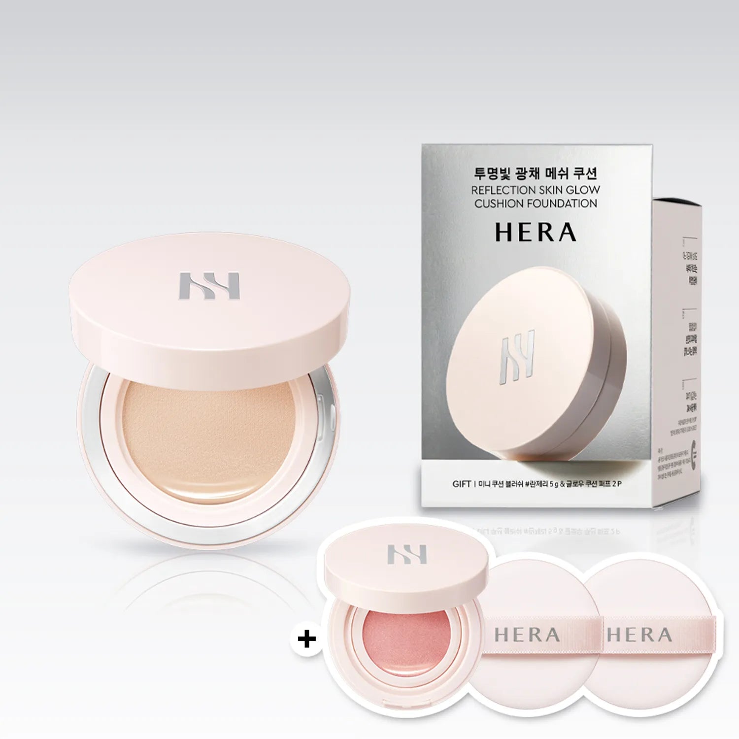 HERA Reflection Skin Glow Cushion Foundation 15g (Set/Single)