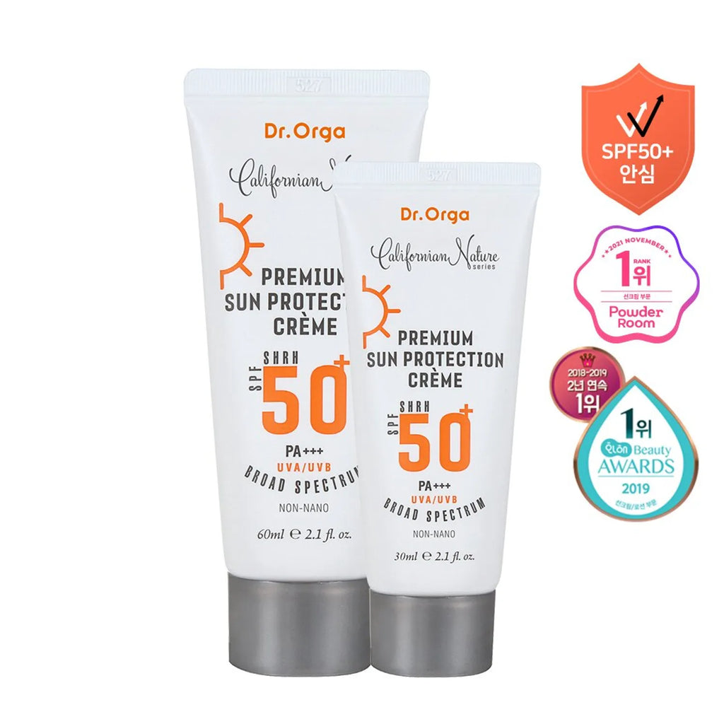Dr. Orga Premium Sun Protection Cream Special Set (60mL+30mL)