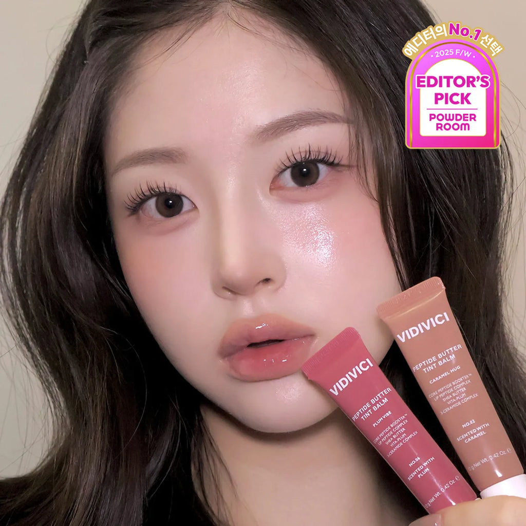 VIDIVICI Peptide Butter Tint Balm 12g (10 Colors)