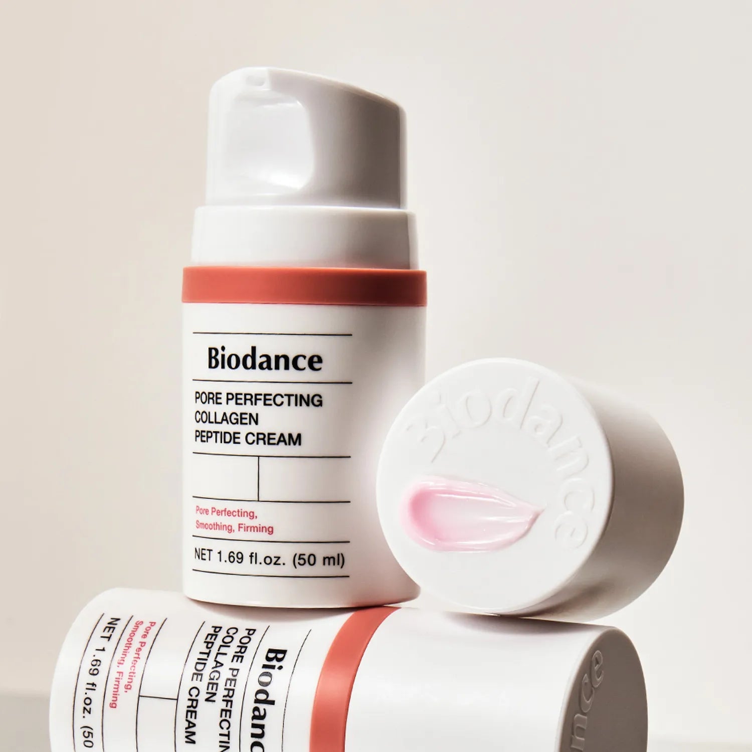 BIODANCE Pore Perfecting Collagen Peptide Cream 50ml Set (+10ml+Gel Toner Pad 2P)