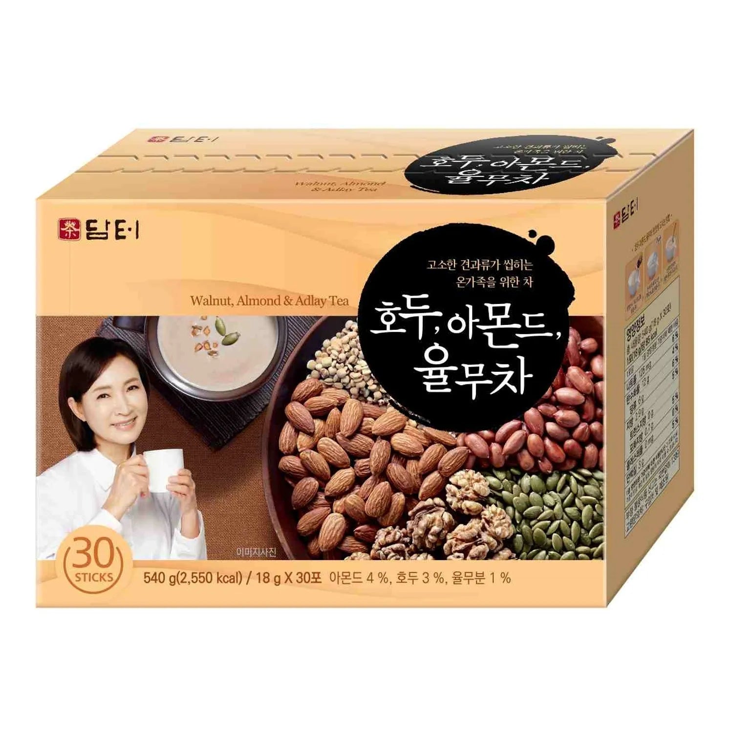Damtuh Walnut Almond yulmu tea 30T
