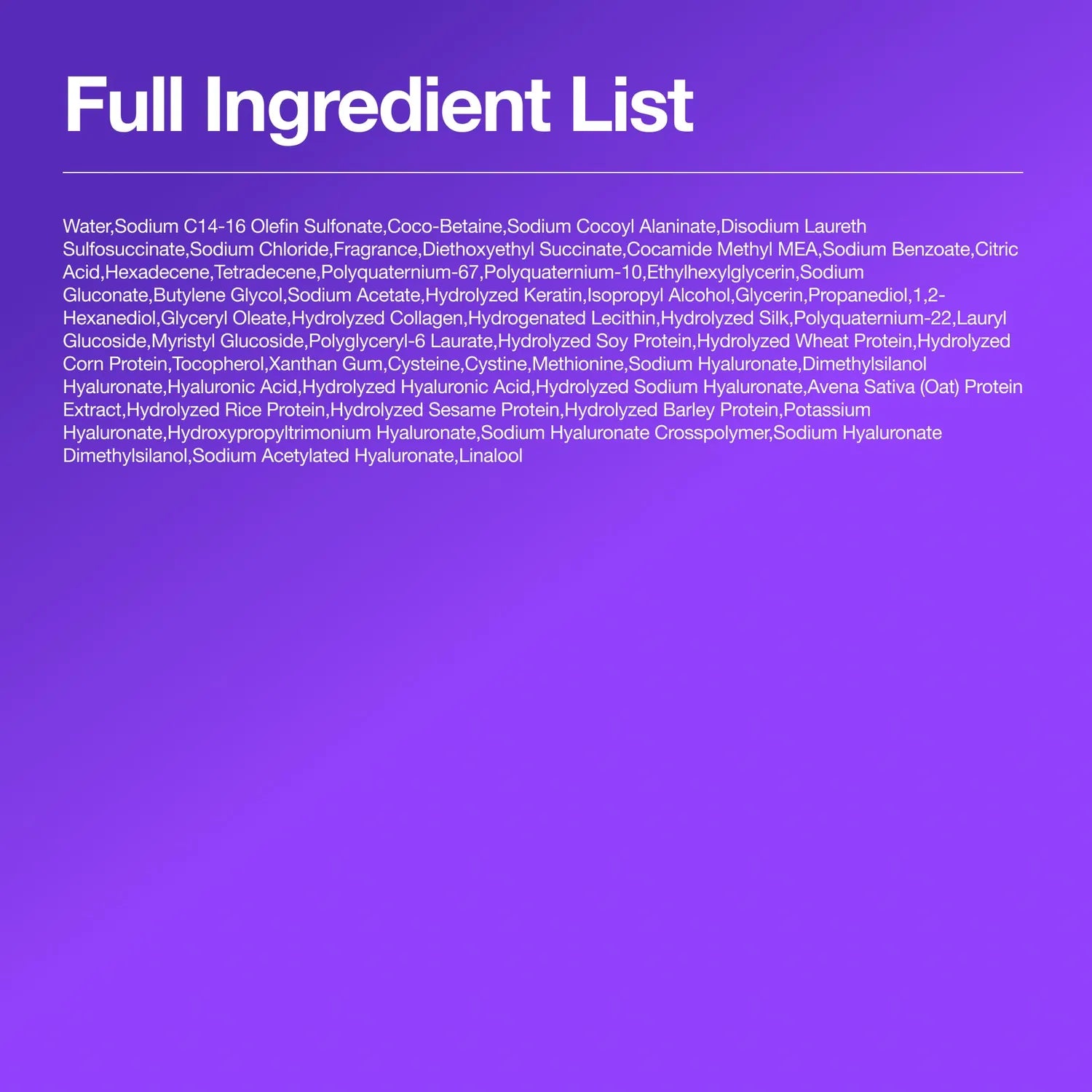 FROMLABS Protein Capsule Hair Repair Shampoo 500ml