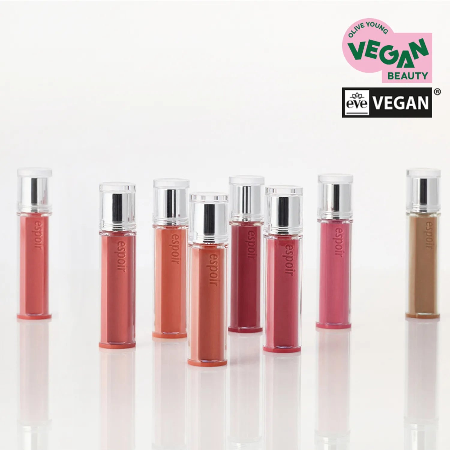 espoir Couture Lip Tint Glaze (Set/Single) (23 Colors)