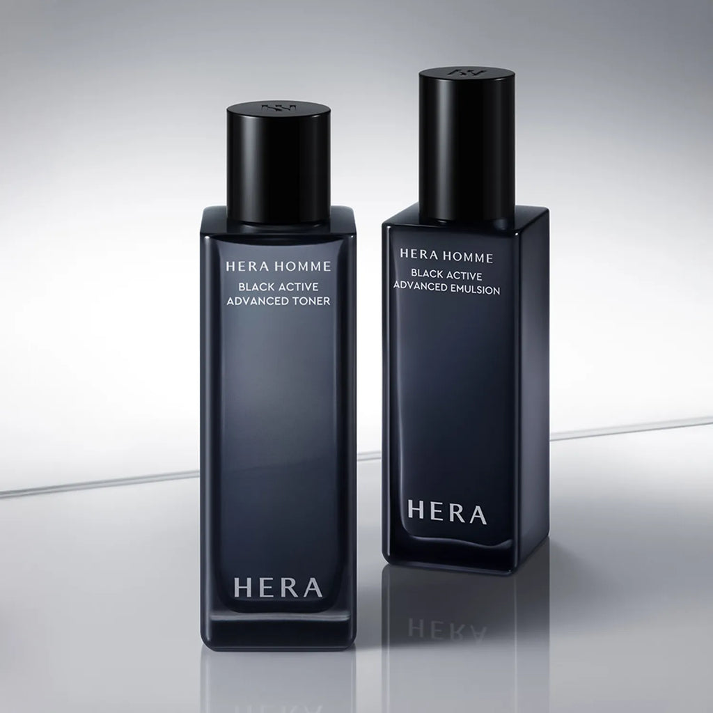 HERA Homme Black Active 2P Set (Toner 125ml+Emulsion 110ml)