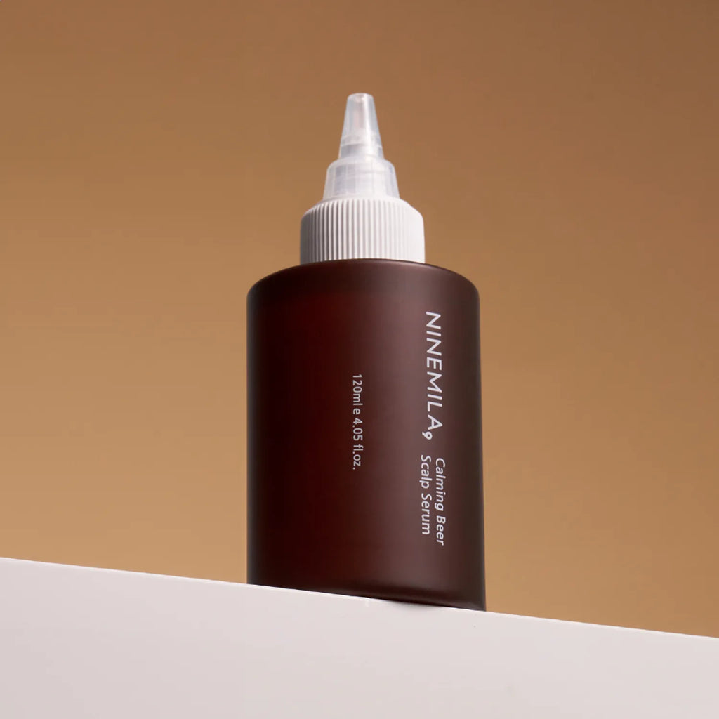 NINEMILA Calming Beer Scalp Serum 120ml Set (+Shampoo 60ml)