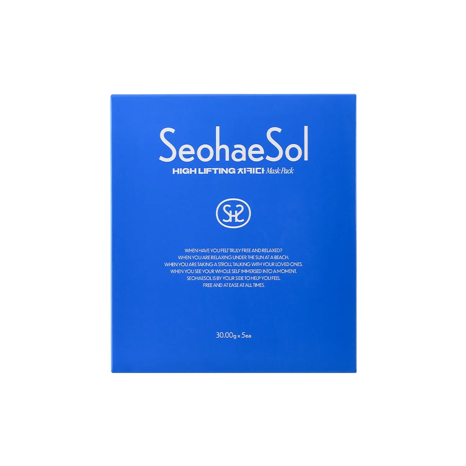 SeohaeSol High Lifting Chi-Ki-Da Mask Pack 5P