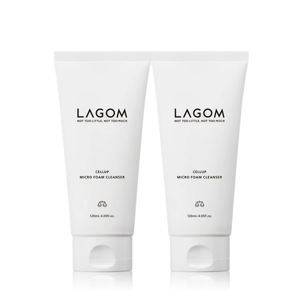 Lagom Cellup Micro Foam Cleanser 120ml*2ea Set (+30ml)