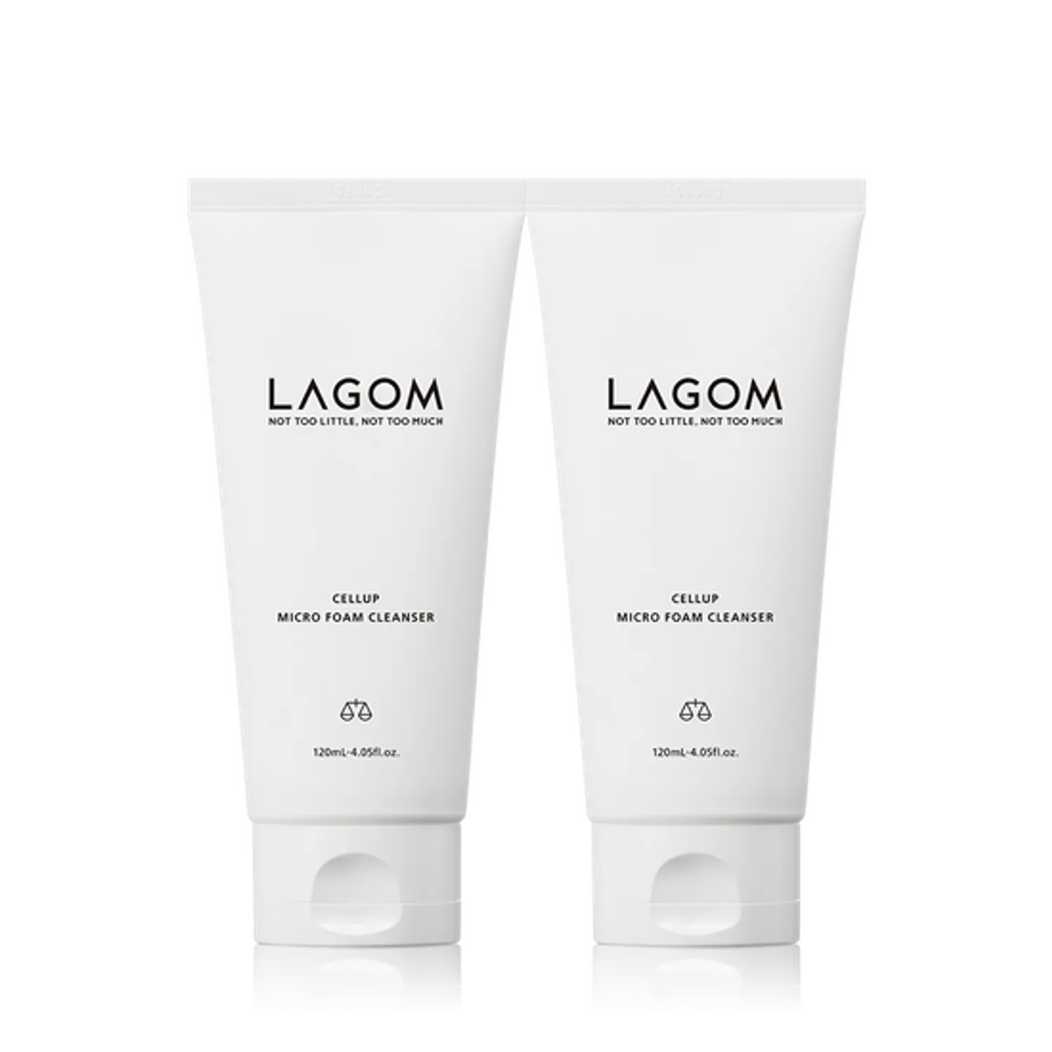 Lagom Cellup Micro Foam Cleanser 120ml*2ea Set (+30ml)