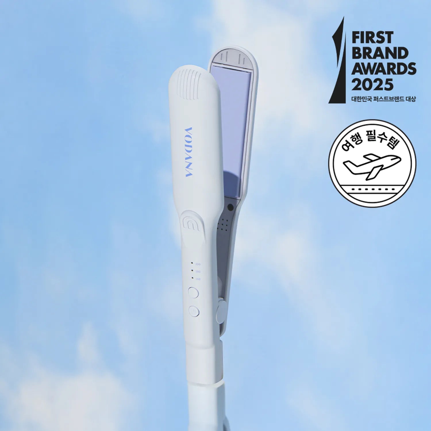 vodana Compact Flat Iron 28mm #Powder Blue