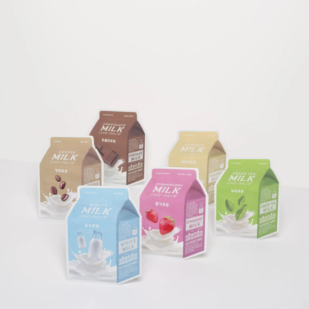 A&rsquo;pieu Green Tea Milk One-Pack Sheet