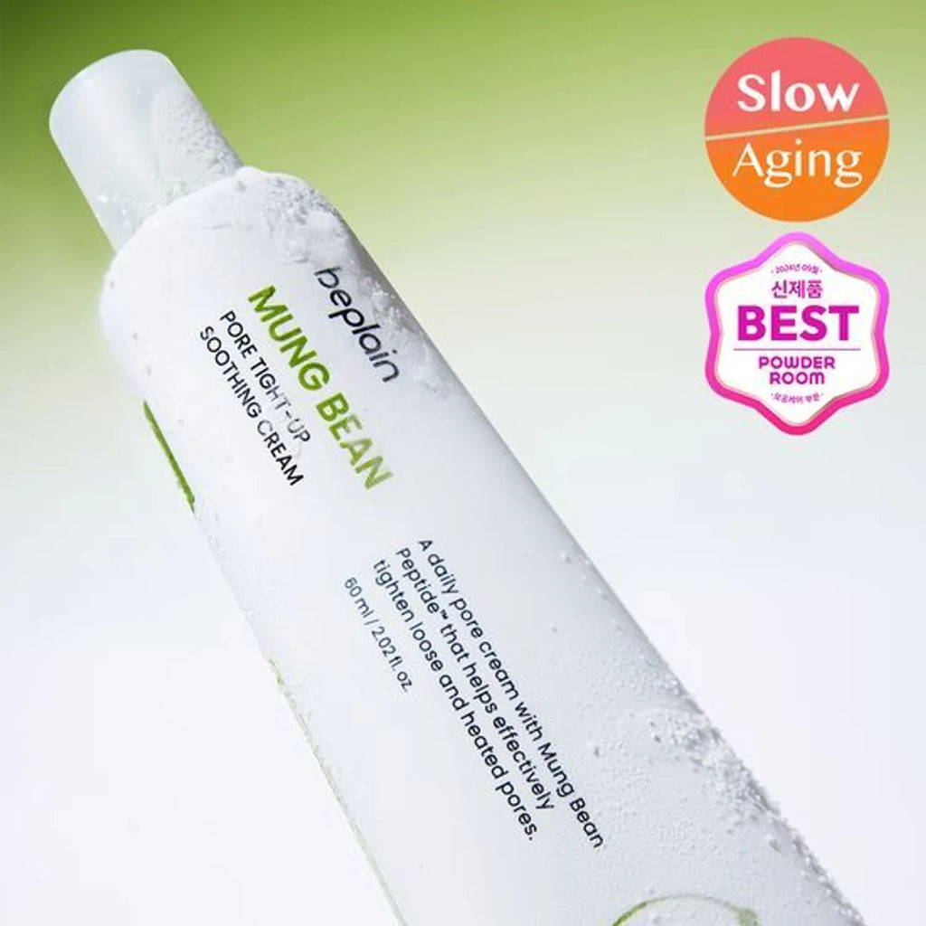 beplain Mung Bean Pore Tight Up Soothing Cream 60ml 1+1 Set
