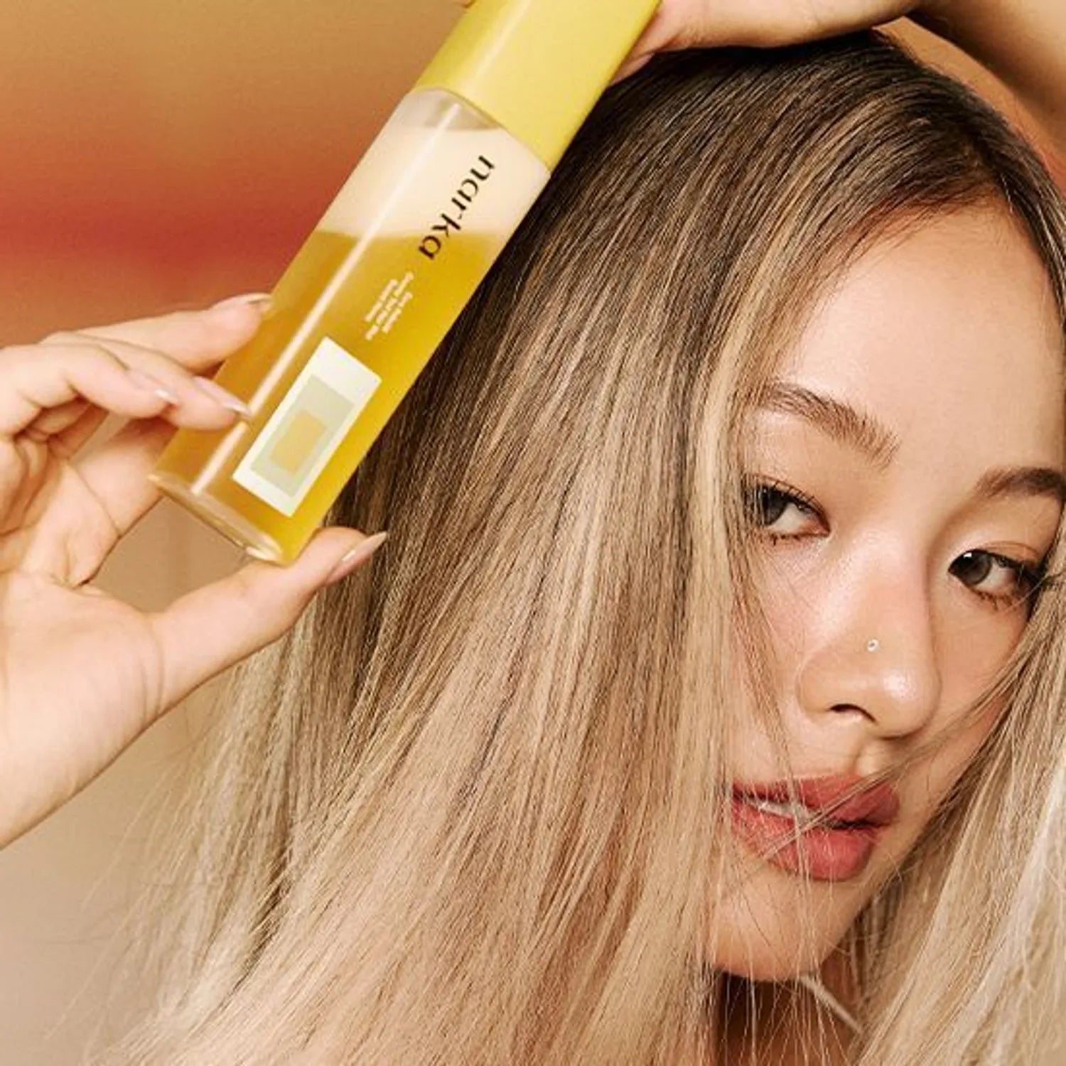 narka Core Rebuild Creamy Veil Hair Mist 80ml Sunset Honey Set (+Mini Mist)