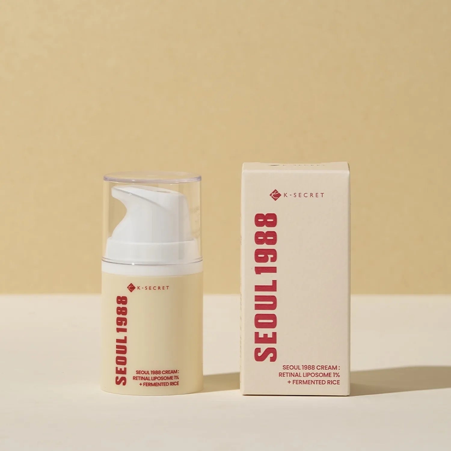 KSECRET Seoul 1988 Cream: Retinal Liposome 1%+Fermented Rice 50ml