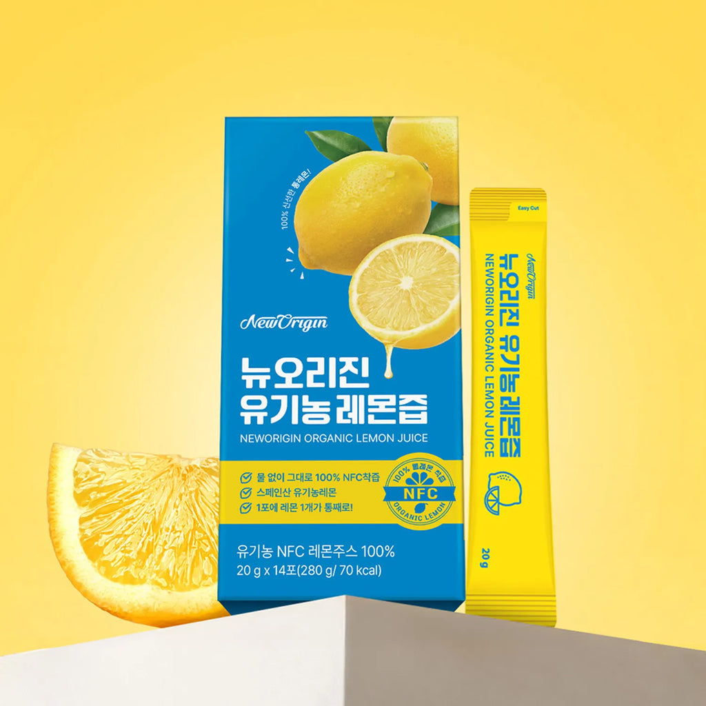 New Origin Lemon Juice 20g 14 Sticks