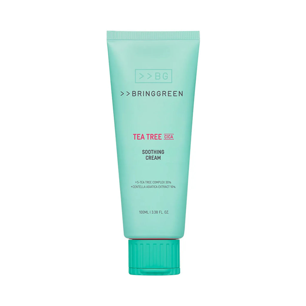 [Angyeong Mandu Edition] BRINGGREEN Tea Tree Cica Soothing Cream Plus 100ml Double Pack