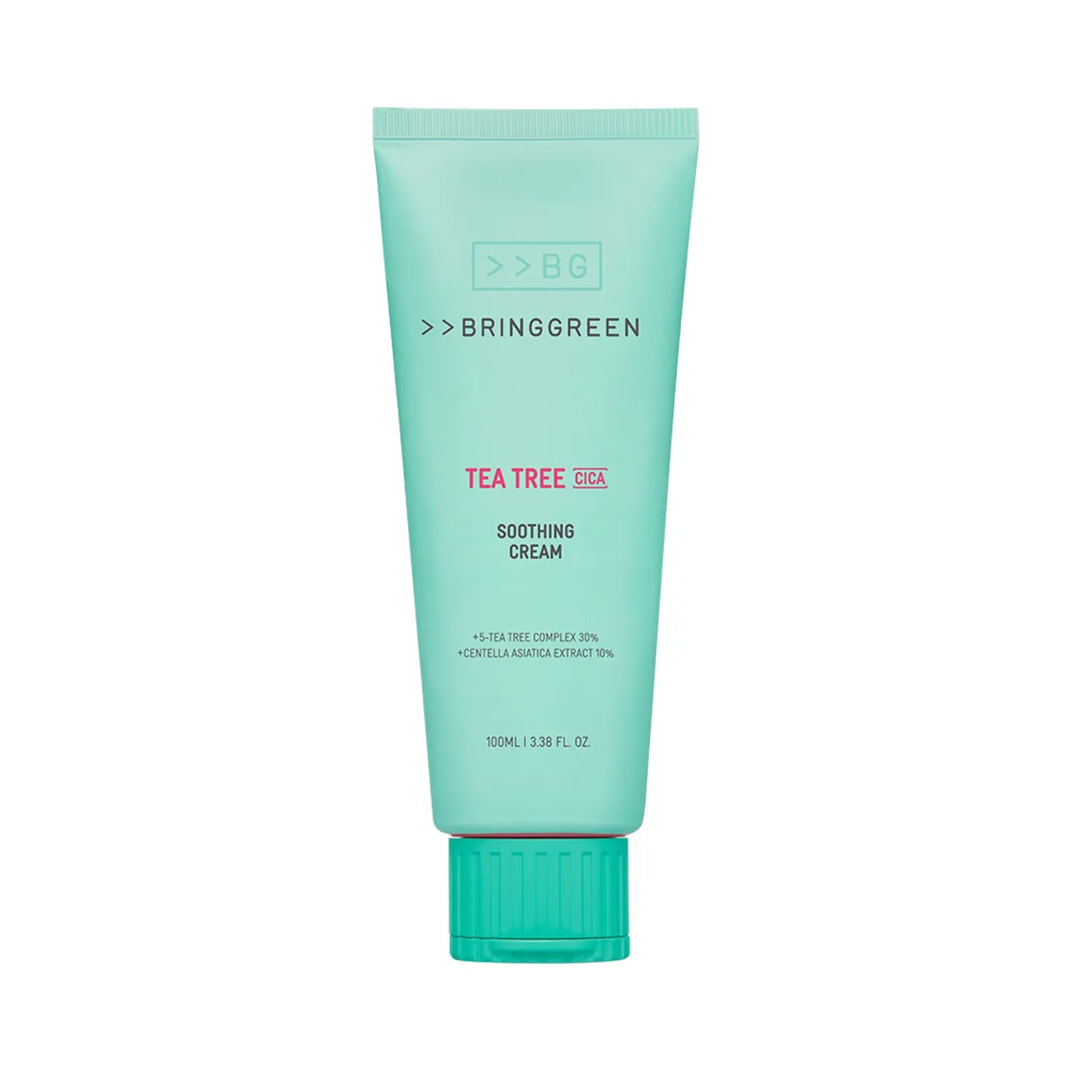 [Angyeong Mandu Edition] BRINGGREEN Tea Tree Cica Soothing Cream Plus 100ml Double Pack