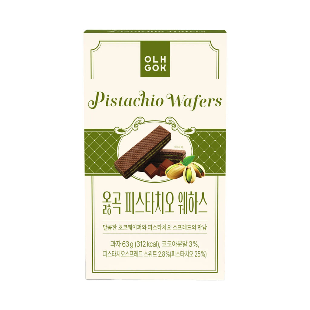 OLHGOK Pistachio Wafers 63g