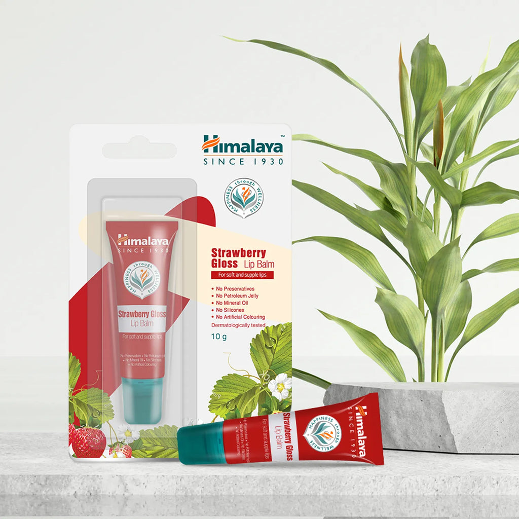 Himalaya Strawberry Gloss Lip Balm 10g