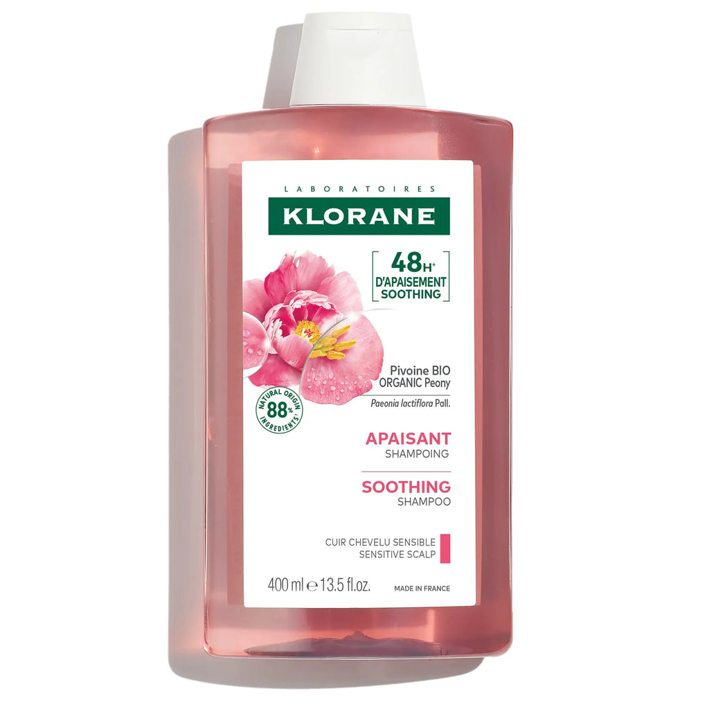 KLORANE Soothing Sensitive Scalp Shampoo with Peony 400mL (NEW)