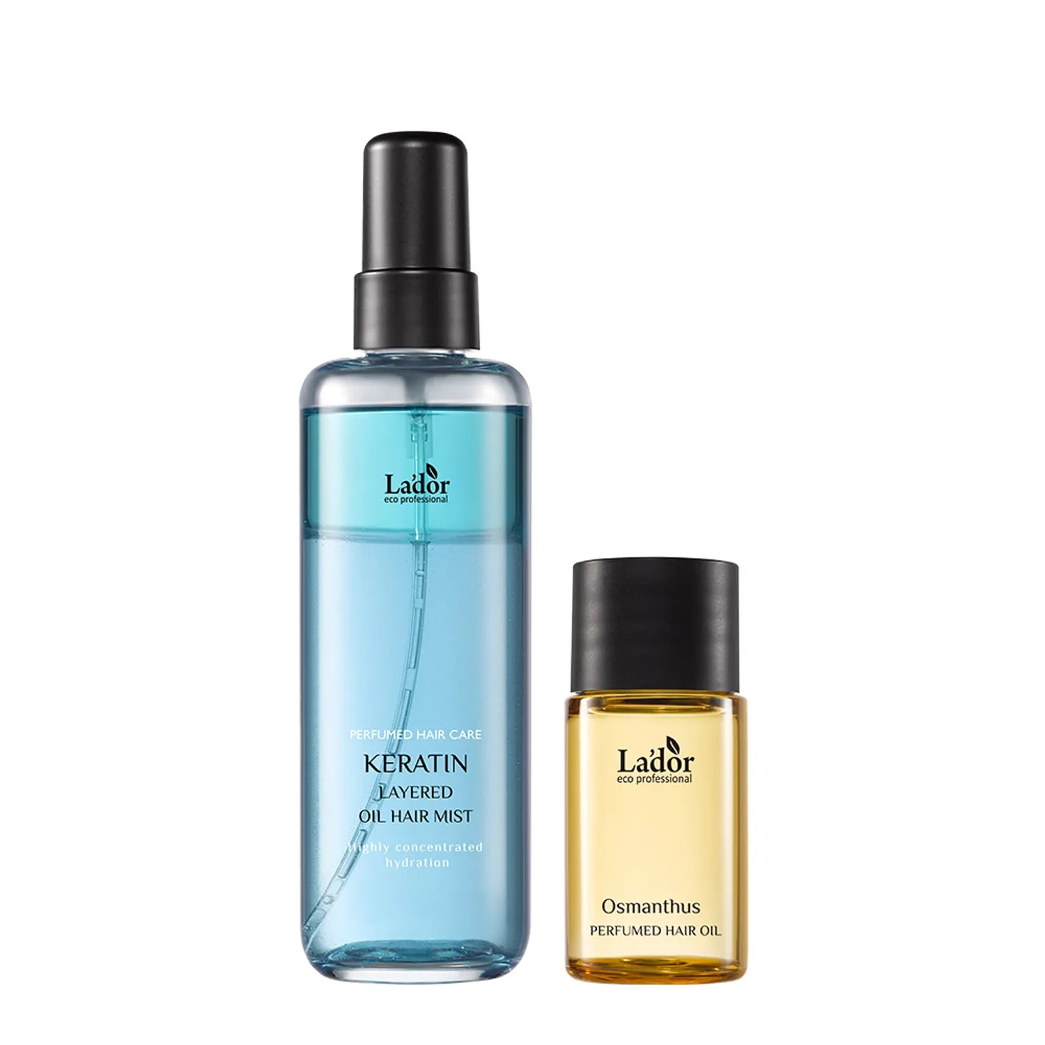 La&rsquo;dor Keratin Layered Oil Hair Mist Osmanthus/Fig Tea 130ml SET (+Osmanthus 10ml)