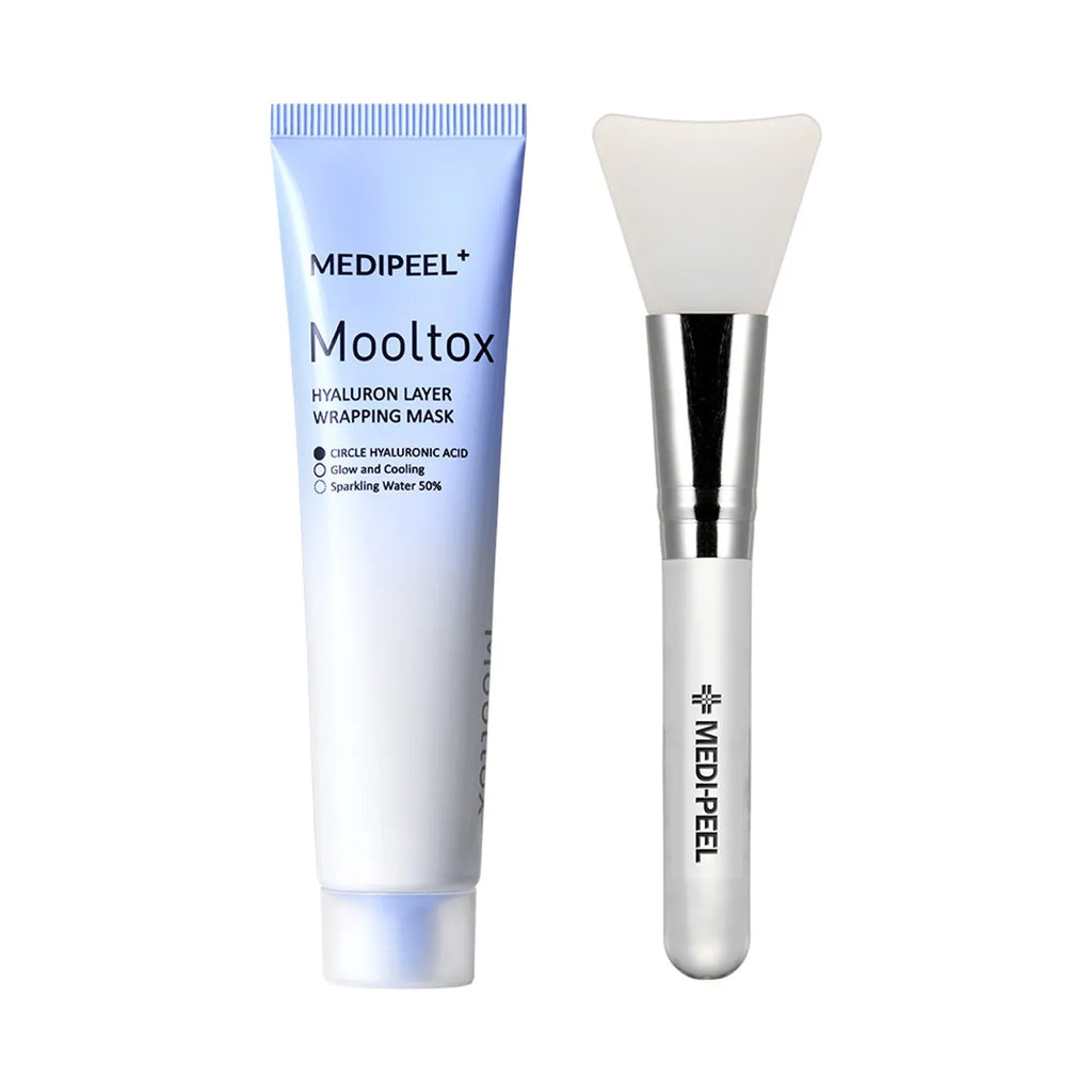 MEDI-PEEL Mooltox Hyaluron Layer Wrapping Mask 70mL (Special Set with Brush) (OY-Exclusive)