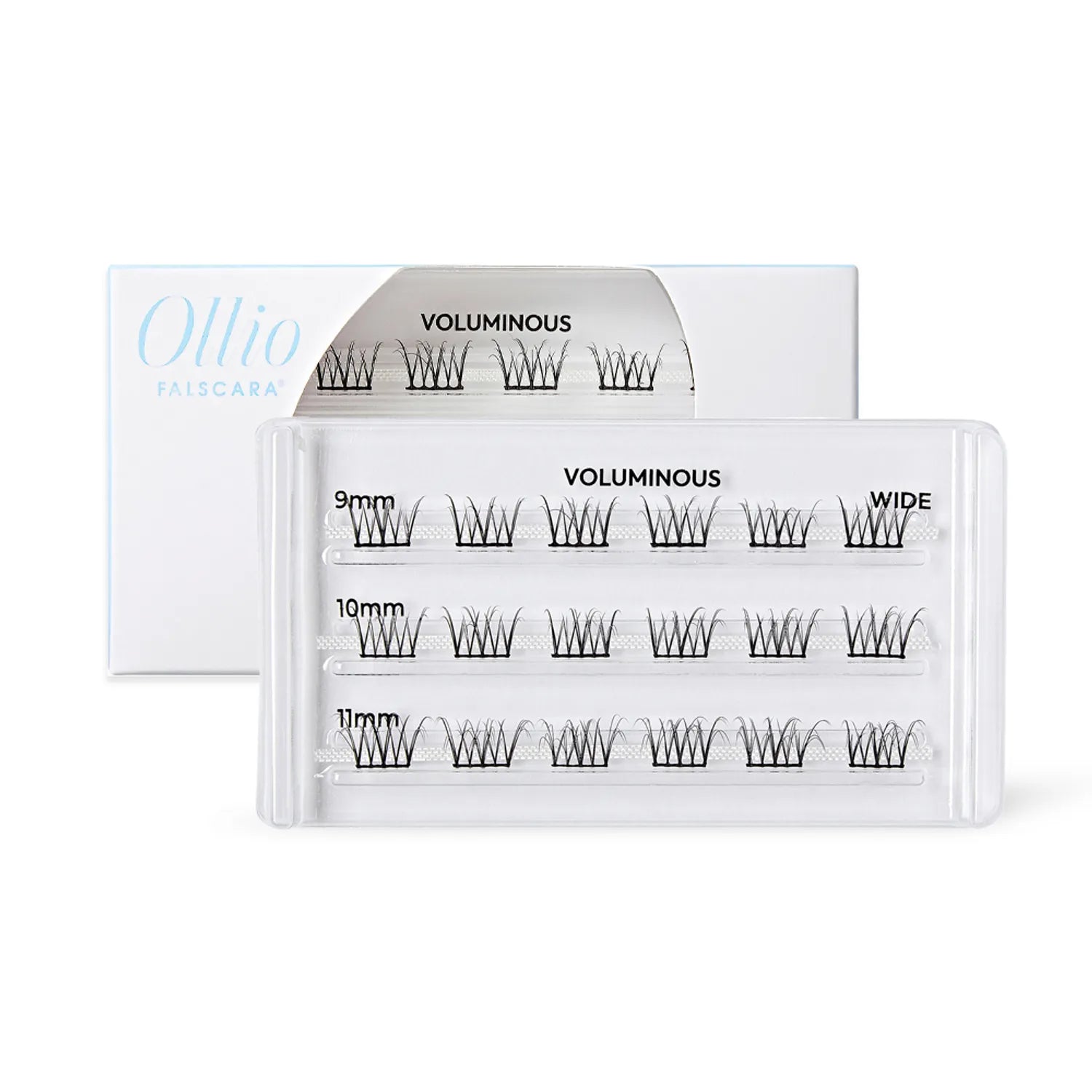 Ollio Falscara Eyelash [Single PACK] (9/10/11mm) 18pcs