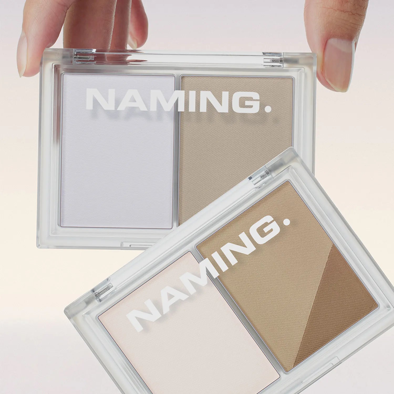 NAMING. Fluffy Volume & Shading Duo 9.8g (Warm/Cool)