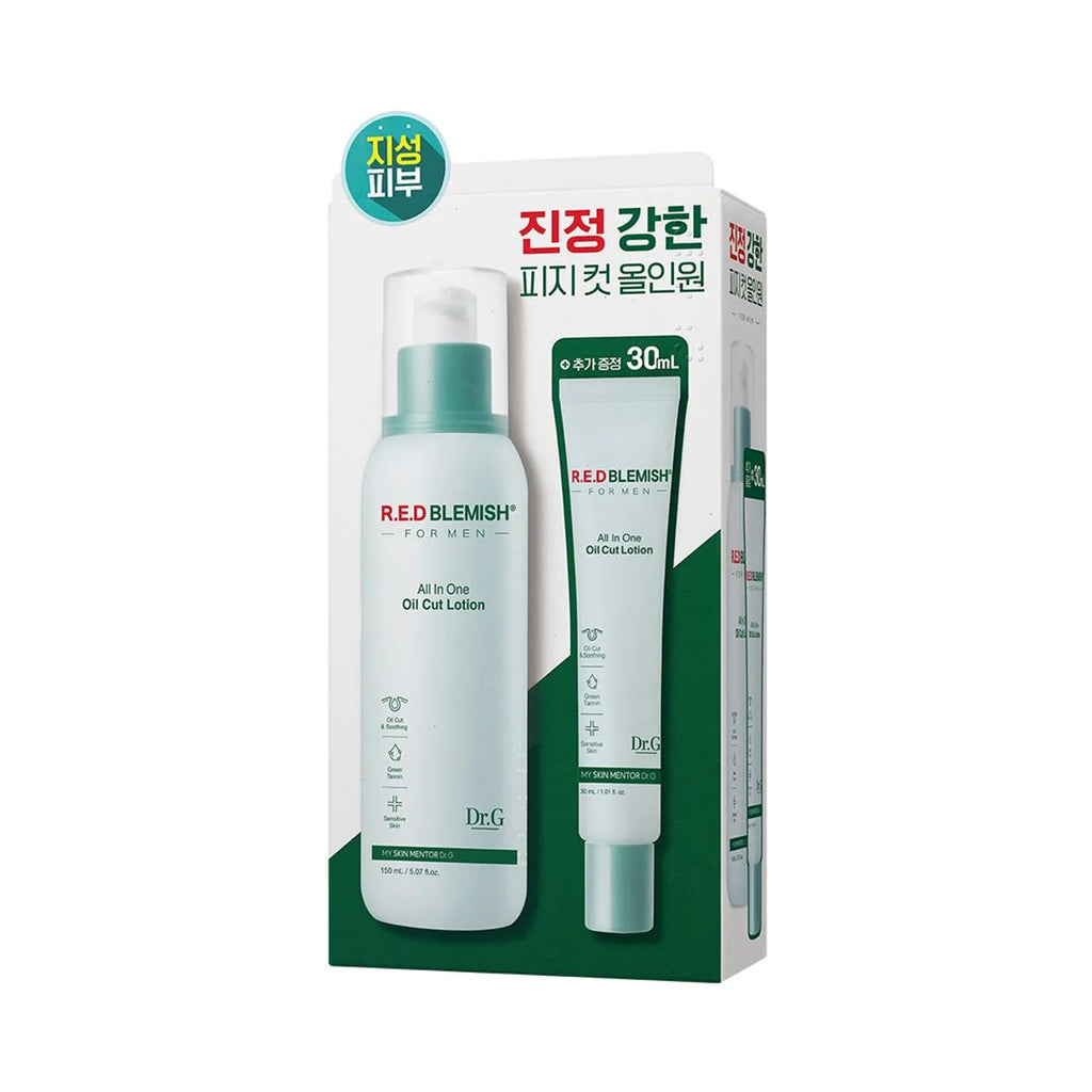 Dr.G Red Blemish For Men All In One Oil Cut Lotion 150mL + 30mL Special Set