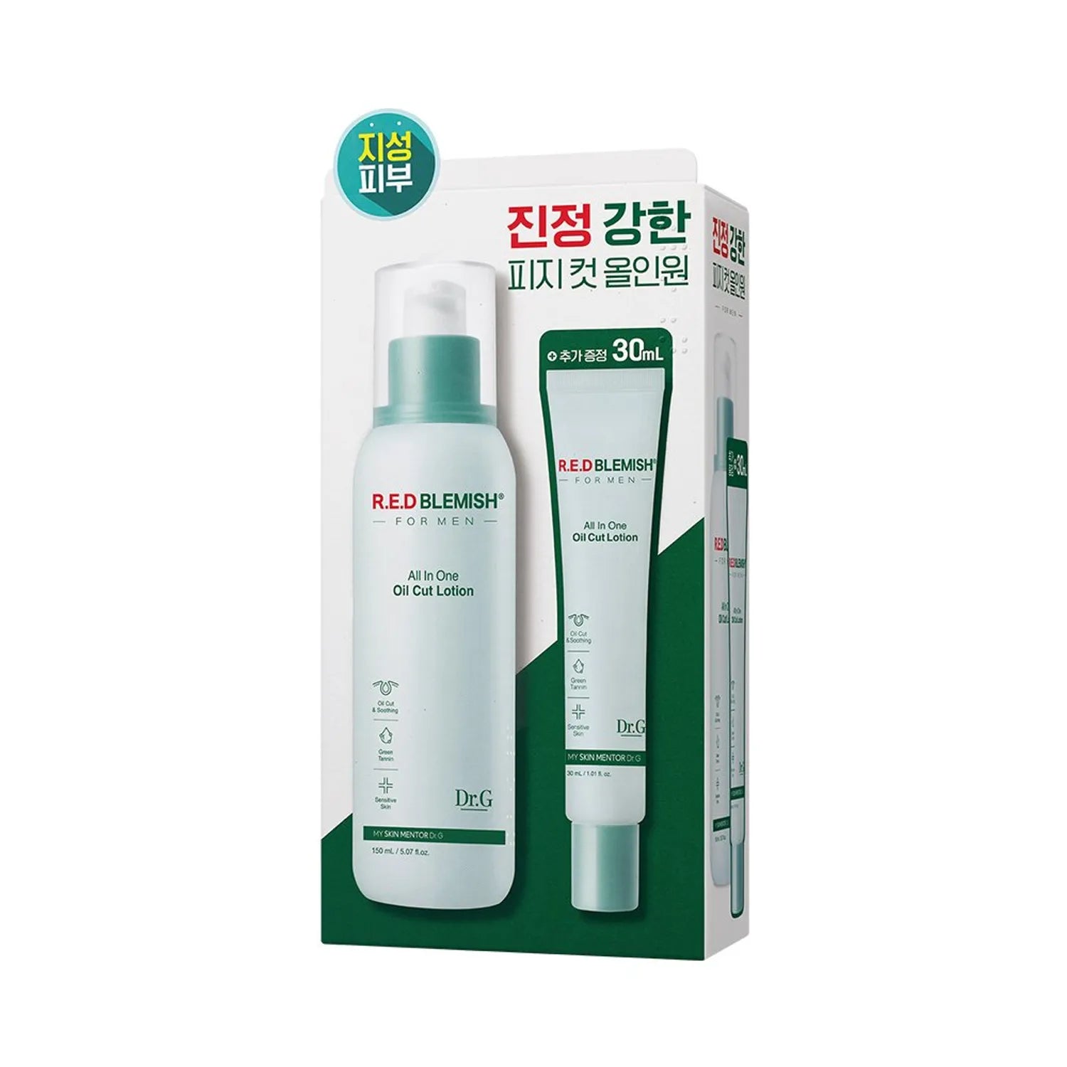 Dr.G Red Blemish For Men All In One Oil Cut Lotion 150mL + 30mL Special Set