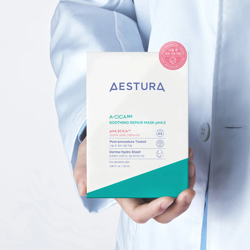 AESTURA A-Cica 365 Soothing Repair Mask Sheet pH4.5*5ea Set
