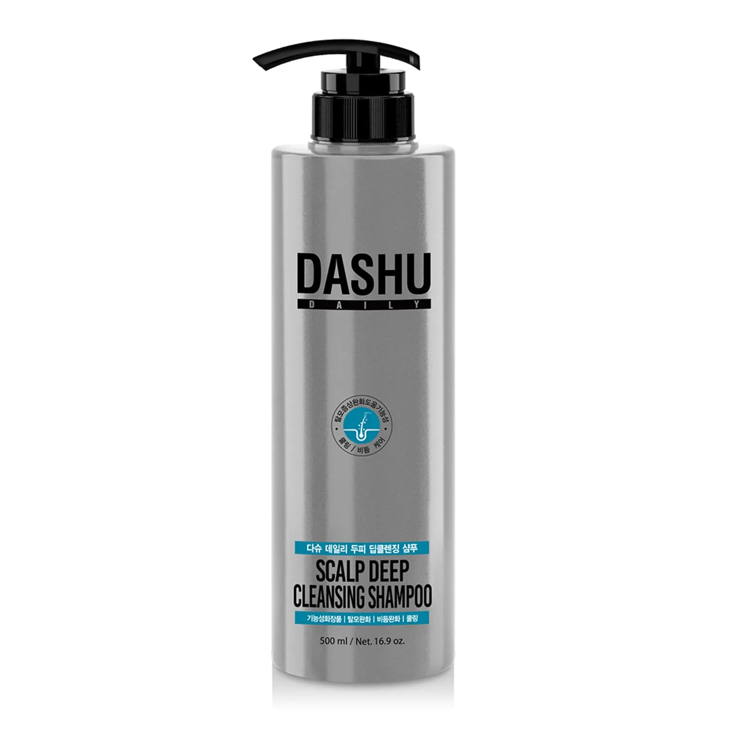 DASHU Daily Scalp Deep Cleansing Shampoo 500mL