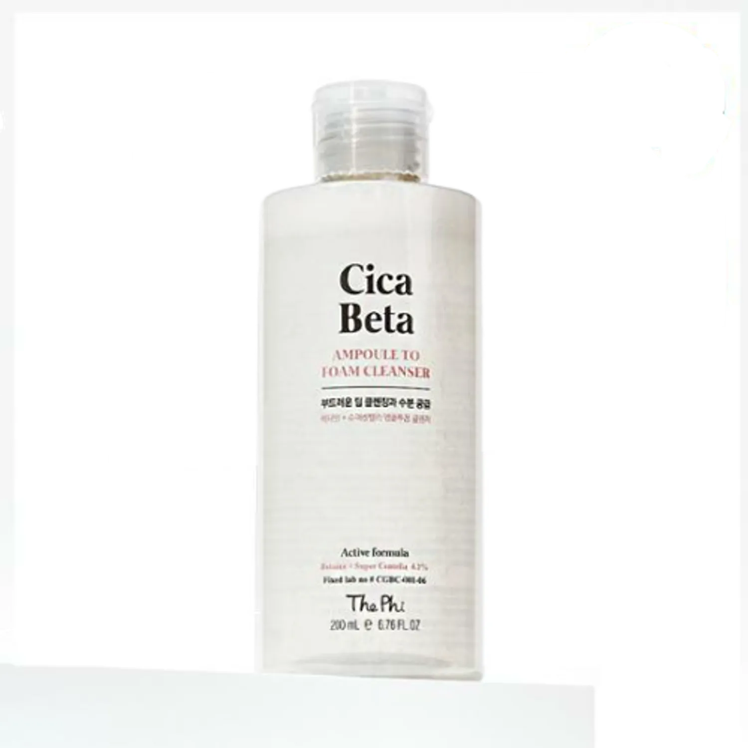 The Phi Cica Beta Amopule To Foam Cleanser 200mL