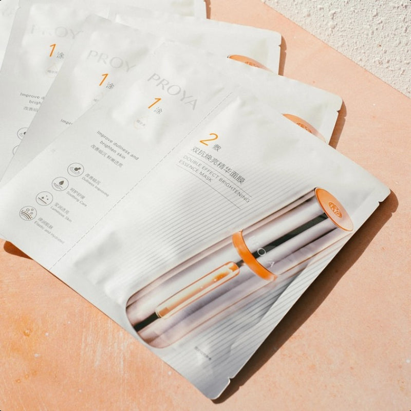 PROYA Firming Nourishing Sheet Masks Hydrating Anti-Aging Brightening Facial Masks with Peptides 2.0