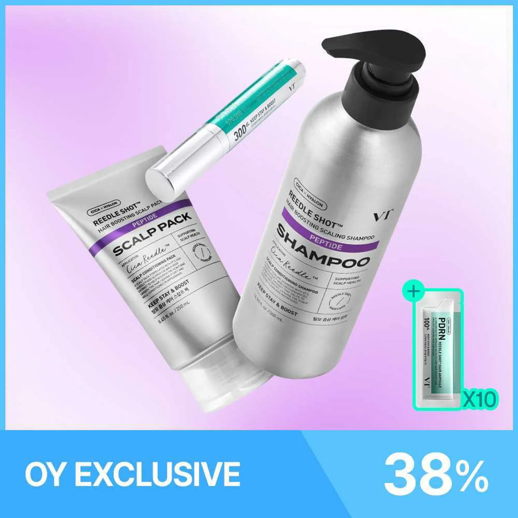 [Exclusive Deal] VT Reedle Shot Hair Full Care Set