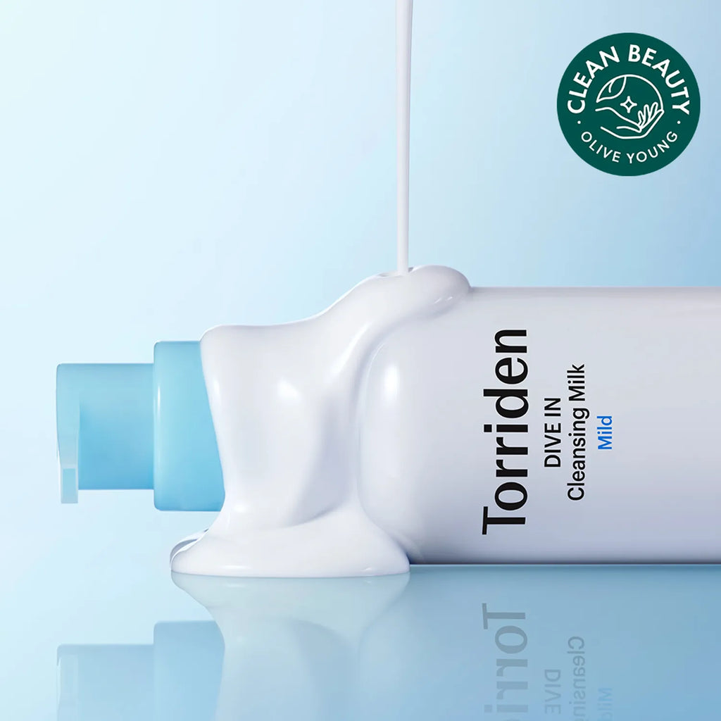 Torriden Dive In Low Molecular Hyaluronic Acid Cleansing Milk 200ml Set (+55ml)