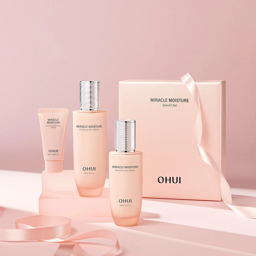 OHUI Miracle Moisture Pink Barrier 2P Special Set
