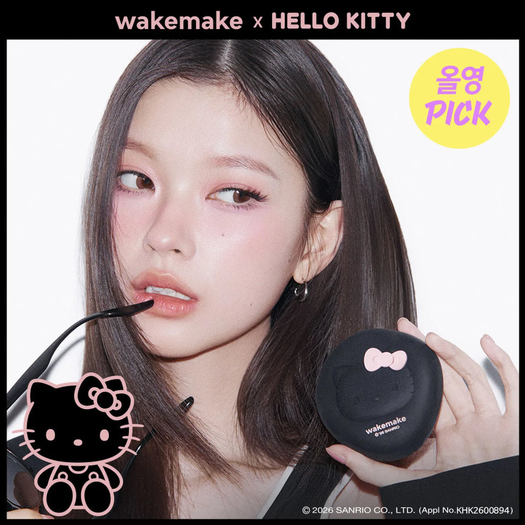 [HELLO KITTY] WAKEMAKE Water Glow Coating Balm (4 Shades)