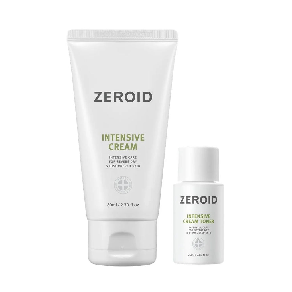 ZEROID Intensive Cream 80ml Set (+Cream Toner 25ml)