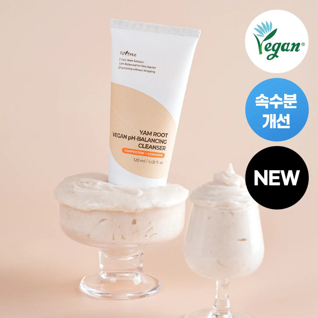 Isntree Yam Root Vegan pH-balancing Cleanser 120ml