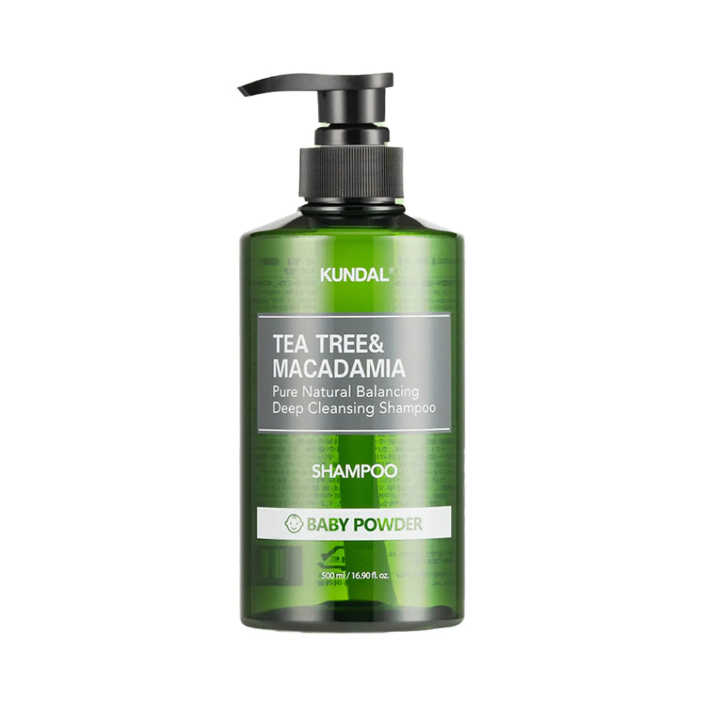 KUNDAL Tea Tree & Macadamia Deep Cleansing Shampoo For Oily Scalp 500ml (4 Options)