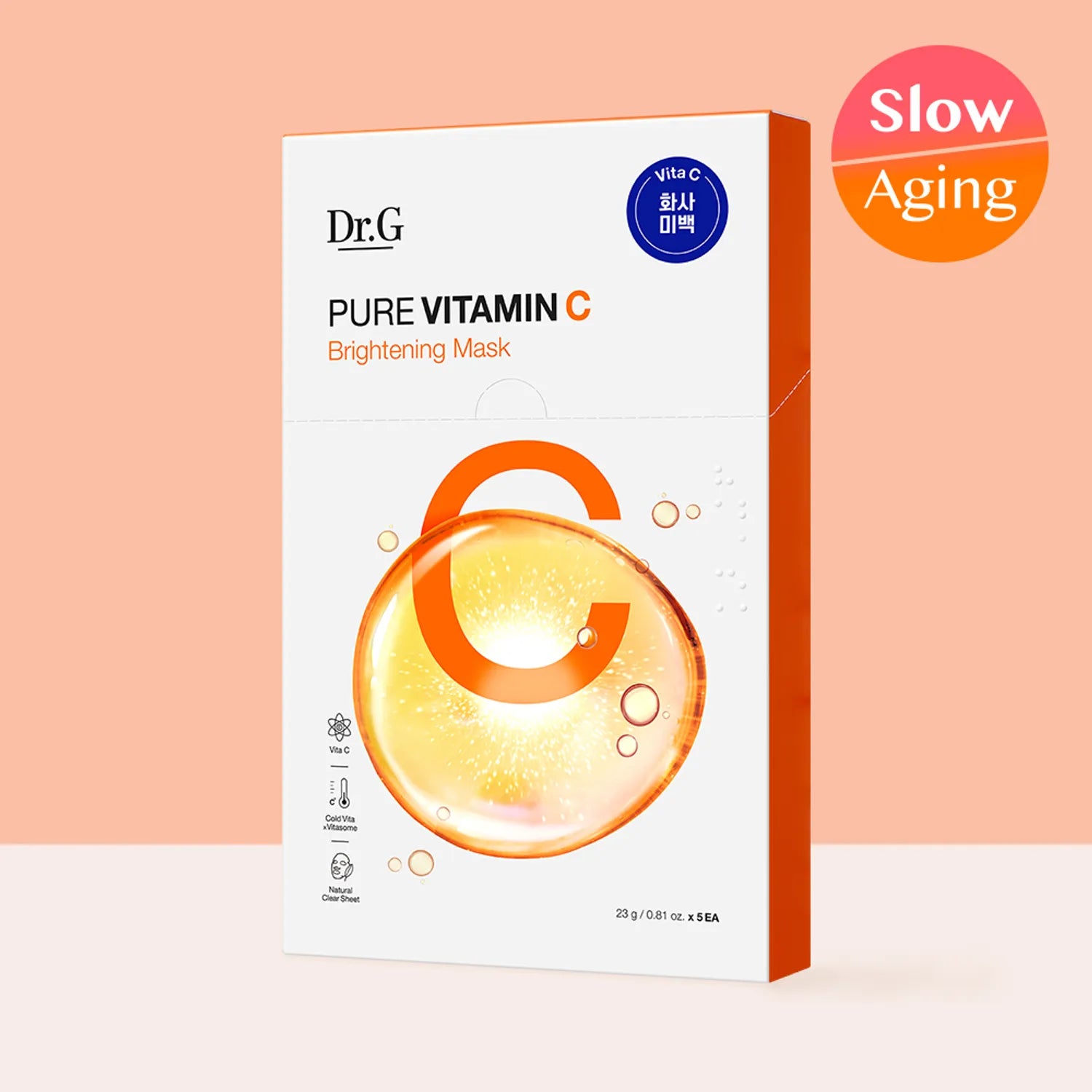 Dr.G Pure Vitamin C Brightening Mask Sheet 5ea