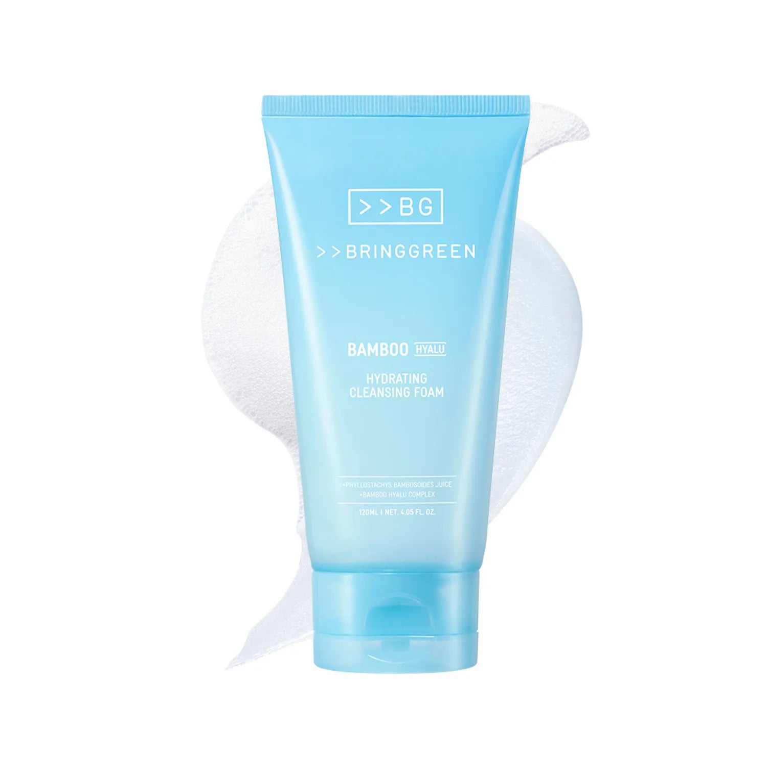 BRINGGREEN Bamboo Hyalu Hydrating Cleansing Foam 120ml